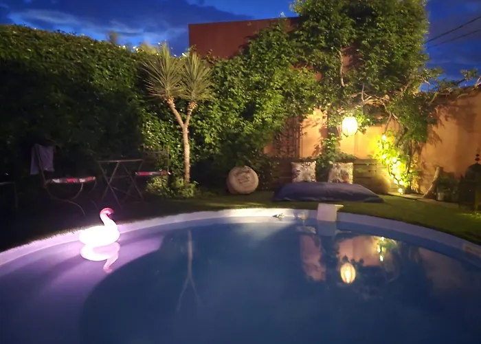 Art Deco - Piscine-wifi-parking فيلة Maraussan